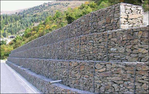 architectural gabion walls
