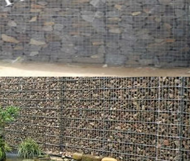 Hot Dipped Gabion Mesh Stone Filling Cells