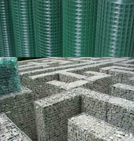 Gabion Elements For Wall Cladding