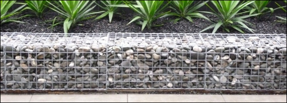 Steel welded wire mesh basket gabions